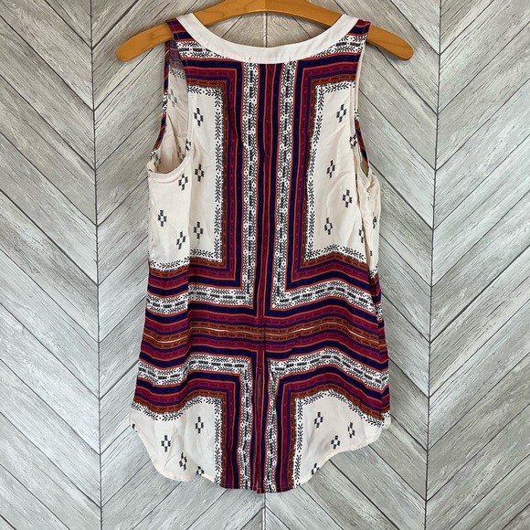 SANCTUARY Lana Scarf Button Down Tank Top - Picture 6 of 9